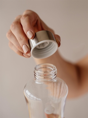 Equa FlowerHead glass water bottle