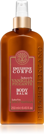 Erbario Toscano Spicy Vanilla balsam do ciała o działaniu uspokajającym