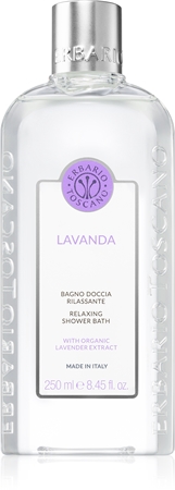 Erbario Toscano Lavanda gel de ducha suave con olor a lavanda
