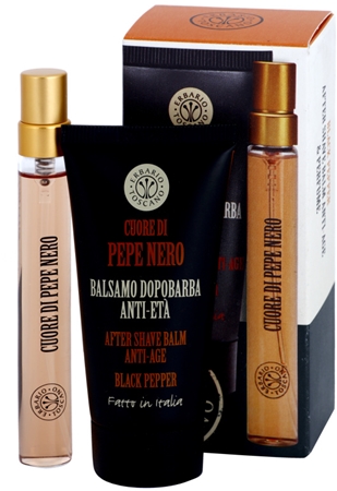 Erbario Toscano Cuore di Pepe Nero set cadou pentru bărbați