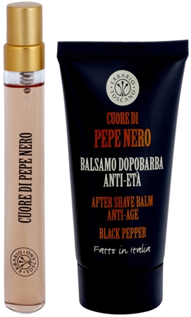 Erbario Toscano Cuore di Pepe Nero set cadou pentru bărbați