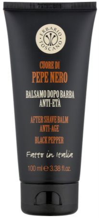 Erbario Toscano Black Pepper balsam po goleniu dla mężczyzn