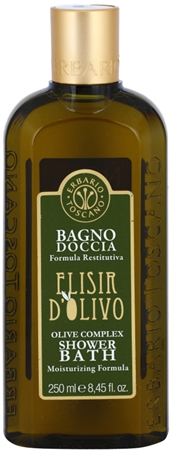 Erbario Toscano Elisir D'Olivo sprchový a koupelový gel s hydratačním účinkem