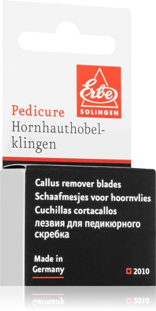 Erbe Solingen Pedicure Vervangende Scheermesjes
