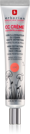 Erborian CC Crème Centella Asiatica radiance face cream skin perfector with SPF 25 large pack