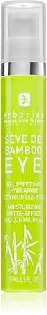 Erborian Bamboo gel de olhos hidratante com efeito matificante