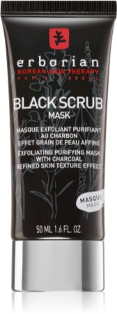 Erborian Black Charcoal exfoliační čisticí pleťová maska