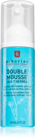 Erborian 7 Herbs Double Mousse espuma de limpeza suave