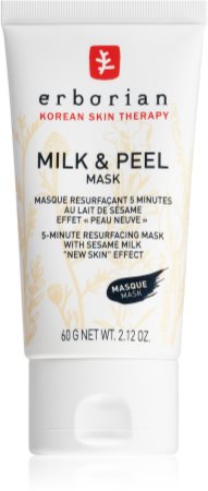 Erborian Milk & Peel máscara esfoliante para iluminar e alisar pele