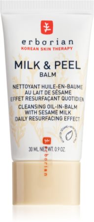 Erborian Milk & Peel loção facial de limpeza para iluminar e alisar pele