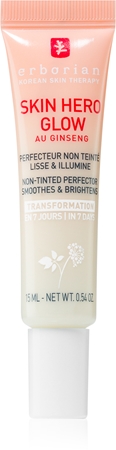 Erborian Skin Hero Glow Non-tinted Perfector leichte Gesichtscreme für hydratisierte und strahlende Haut