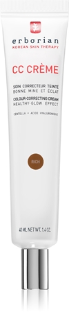Erborian CC Crème Centella Asiatica CC cream for even skin tone SPF 30