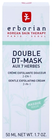 Erborian Detox Double DT-Mask 7 Herbs crème exfoliante douce 2 en 1