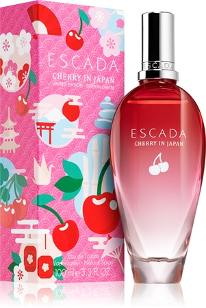 Escada Cherry In Japan Eau de Toilette edição limitada para mulheres