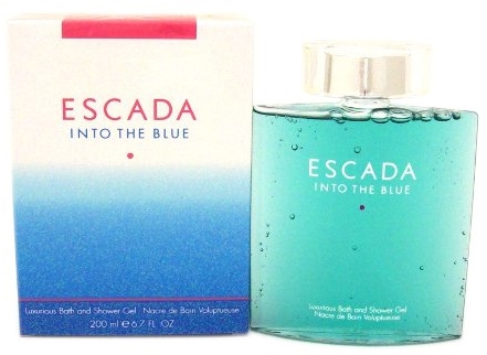 Escada In To The Blue gel za prhanje za ženske 200 ml