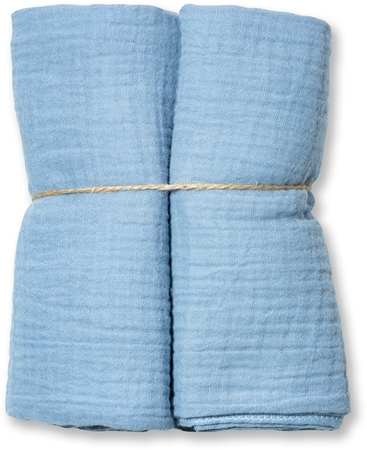 Eseco Muslin Diapers Blue muselinas