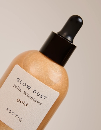 Esotiq Glow Dust Julia Wieniawa Körperöl mit Glitzerteilchen