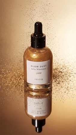 Esotiq Glow Dust Julia Wieniawa Körperöl mit Glitzerteilchen