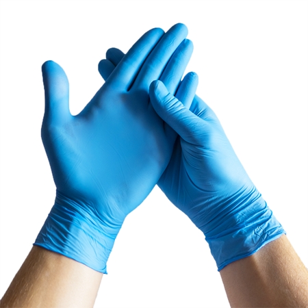 Espeon Nitril Ideal3 Examination Gloves Blue nitrile powder-free examination and protective gloves