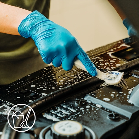 Espeon Nitril Ideal Blue gants en nitrile non poudrés