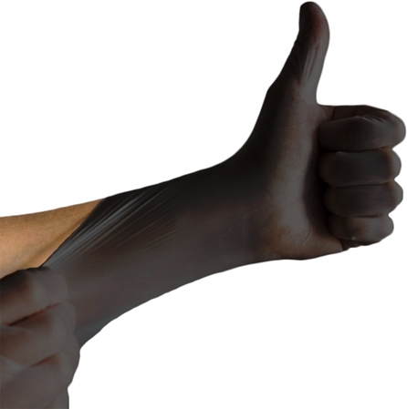 Espeon Nitril Ideal Black gants non poudrés en nitrile