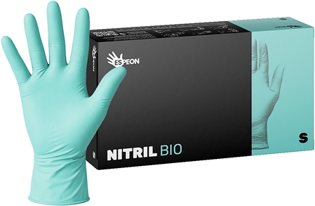 Espeon Nitril BIO Green guanti in nitrile senza polvere