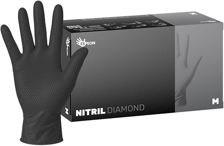 Espeon Diamond3 guanti in nitrile senza polvere