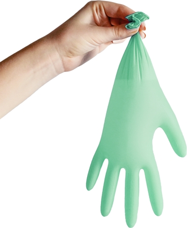 Espeon Nitril BIO Green nitrile powder-free gloves