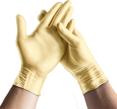 Espeon Nitril Sparkle Pearlescent Gold gants non poudrés en nitrile