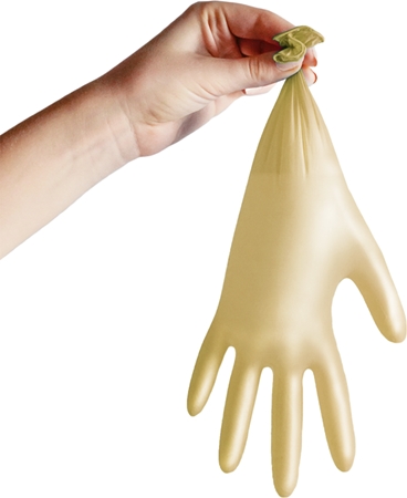 Espeon Nitril Sparkle Pearlescent Gold gants non poudrés en nitrile