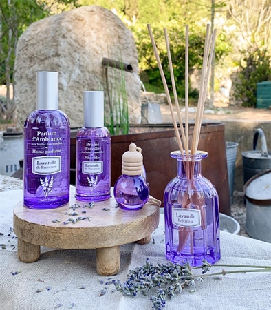 Esprit Provence Lavande De Provence aroma diffuser with filling hanging