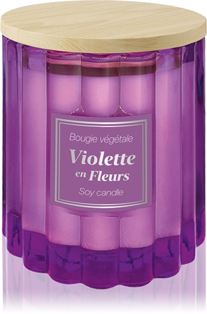 Esprit Provence Violette en Fleurs scented candle with cap