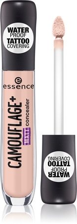 essence CAMOUFLAGE + MATT concealer with matt effect