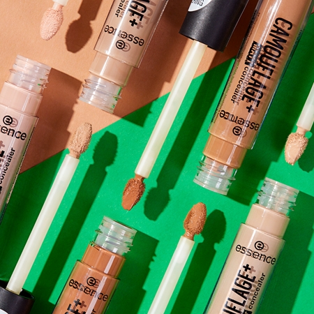 essence CAMOUFLAGE + MATT concealer with matt effect