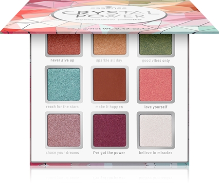 essence Crystal Power paleta farduri de ochi