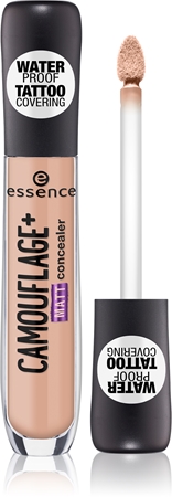 essence CAMOUFLAGE + MATT concealer with matt effect