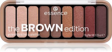 essence The Brown Edition Palett för ögonskugga