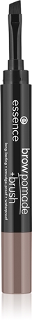 essence Brow Pomade + Brush fix na obočí s kartáčkem