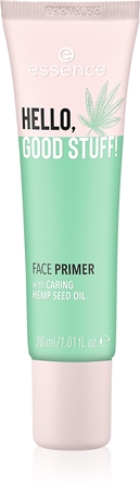 essence Hello, Good Stuff! Hemp Seed Oil prebase de maquillaje con aceite de cáñamo