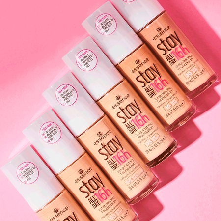 essence Stay ALL DAY 16h vízálló make-up