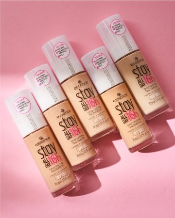 Essence Stay ALL DAY 16h waterproof foundation