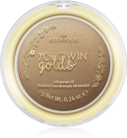essence The Glowing Golds shimmer bronzer