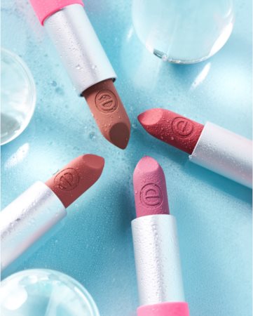 essence hydra MATTE moisturising matt lipstick
