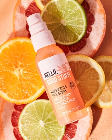essence Hello, Good Stuff! Citrus Fruit Extract energizing facial spray
