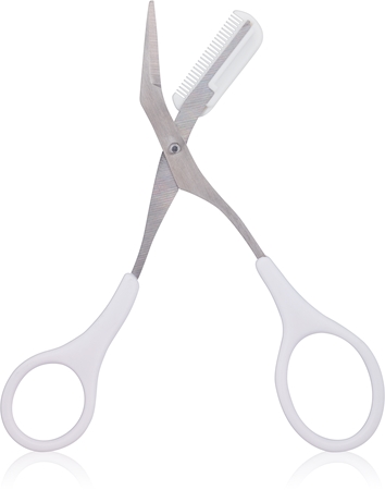 Essence EYEBROW SCISSORS & COMB škarje za obrvi