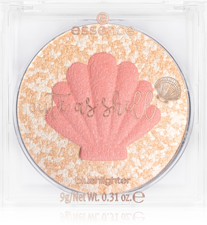 essence Cute as shell blush et enlumineur