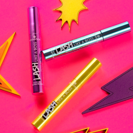 essence Lash Like a Boss μάσκαρα για επιμήκυνση και γεμάτες βλεφαρίδες αδιάβροχο