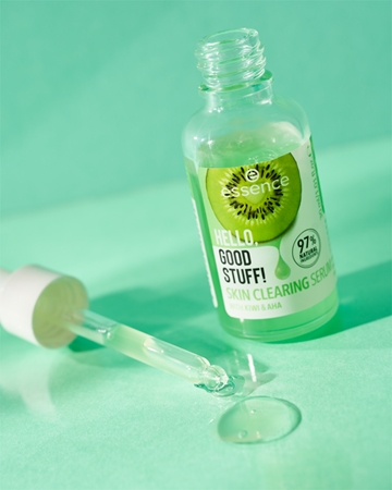 essence Hello, Good Stuff! pleťové sérum s peelingovým efektom