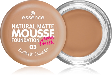essence NATURAL MATTE MOUSSE Jumestusvaht