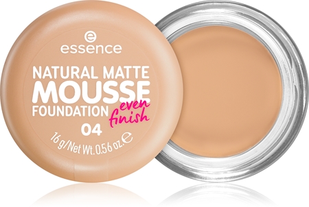 essence NATURAL MATTE MOUSSE pěnový make-up